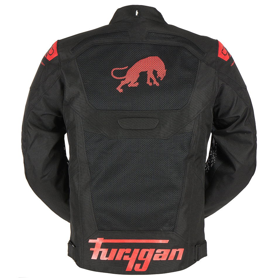 FURYGAN ATOM VENTED EVO-BLACK/RED
