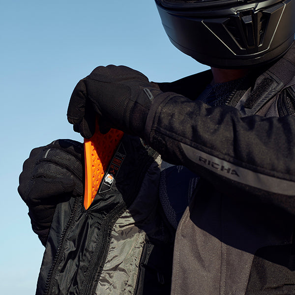 RICHA PHANTOM 3 JACKET BLACK/DARK GREY