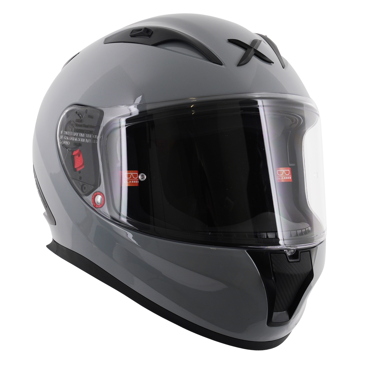 Axor Street Full Face Helmet - Nardo Grey