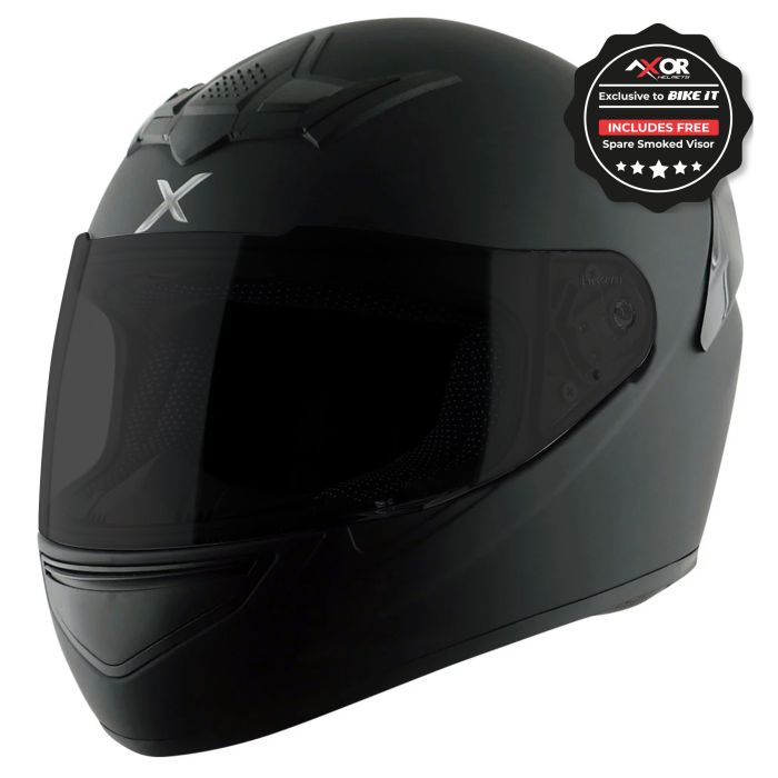 Axor Rage Full Face Helmet - Matt Black