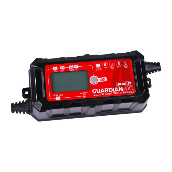 Bike It Guardian Pro 4 Intelligent Battery Charger and Maintainer 6/12/14.4V 6A