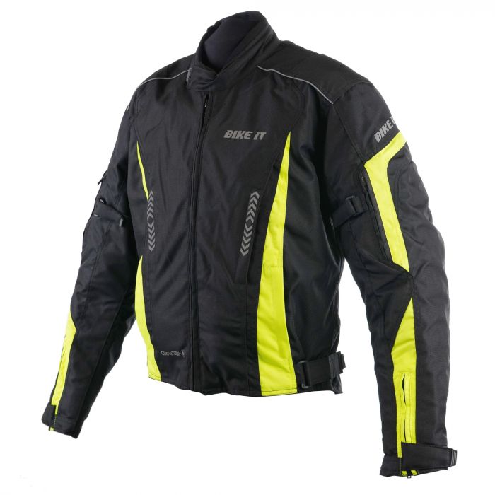 Bike It 'Ortac' Textile Waterproof Sports Motorcycle Jacket