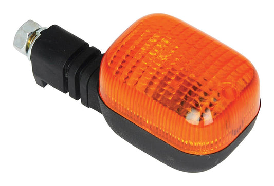 Bike It Universal Flexi Stem Indicators With Black Body And Amber Lens