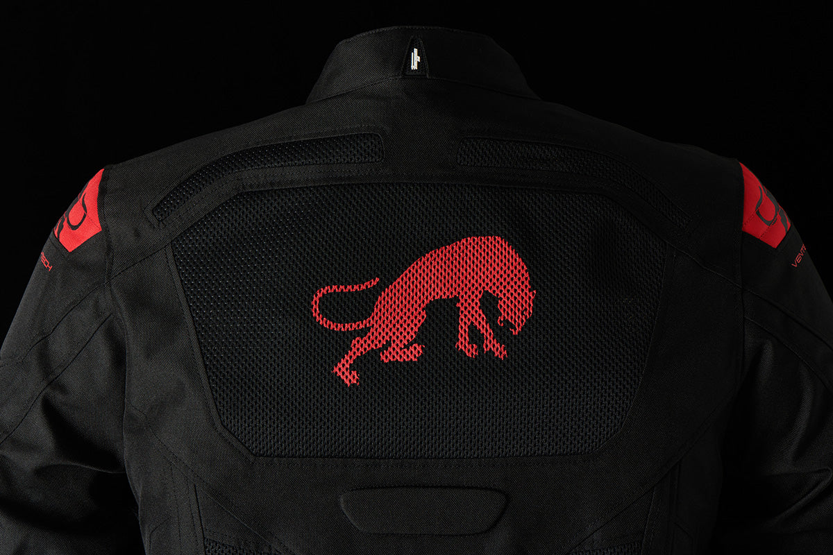 FURYGAN ATOM VENTED EVO-BLACK/RED