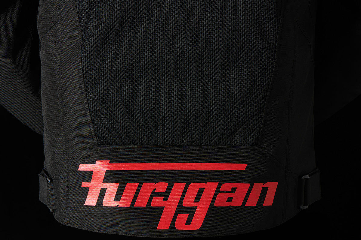 FURYGAN ATOM VENTED EVO-BLACK/RED