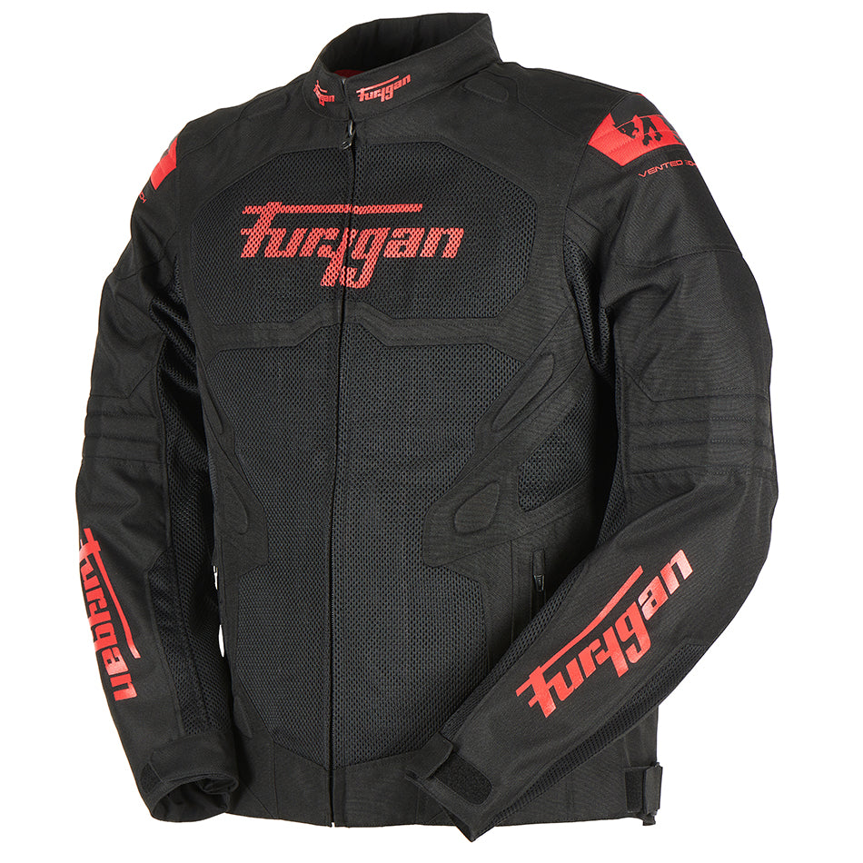 FURYGAN ATOM VENTED EVO-BLACK/RED