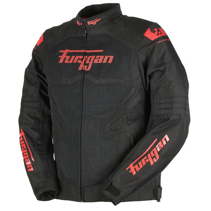FURYGAN ATOM VENTED EVO-BLACK/RED