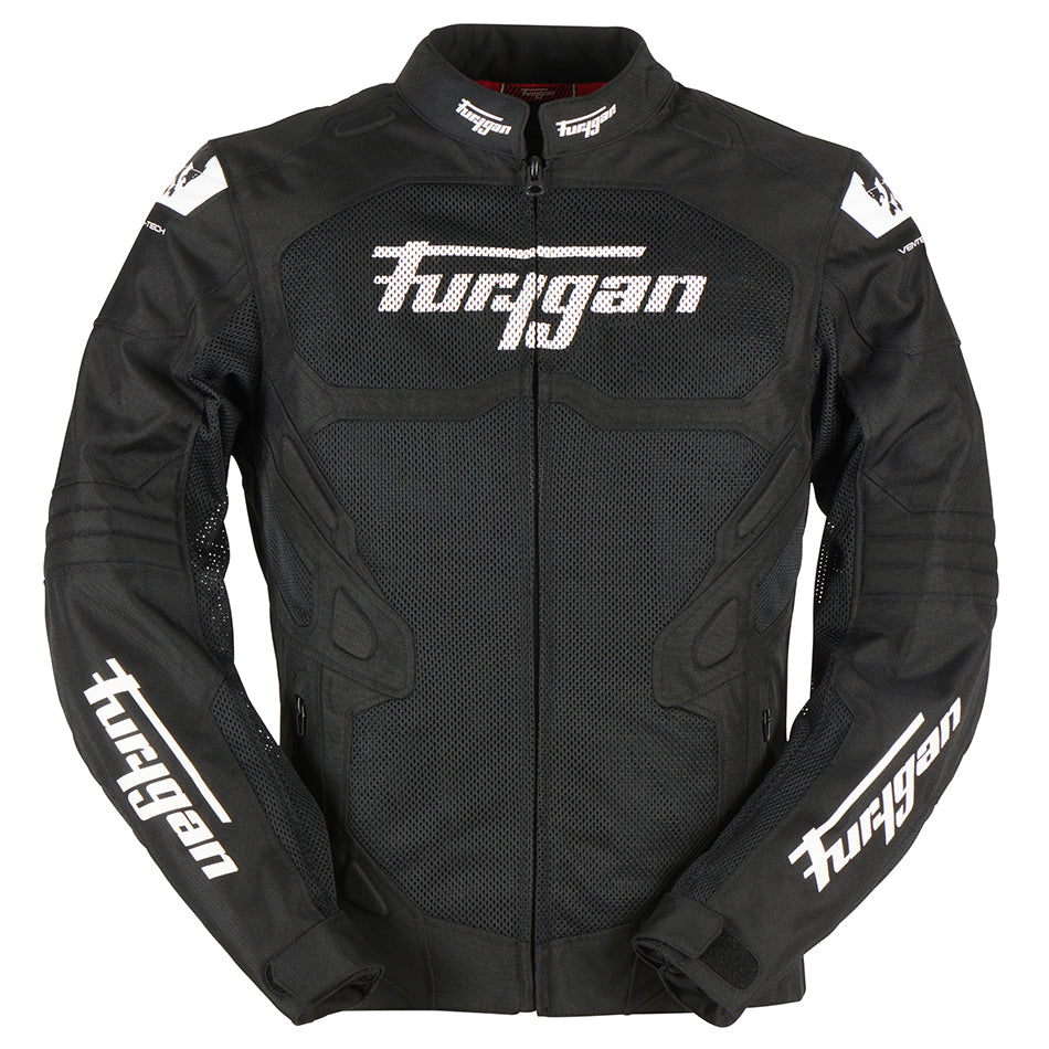 FURYGAN ATOM VENTED EVO-BLACK/WHITE