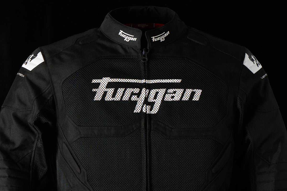 FURYGAN ATOM VENTED EVO-BLACK/WHITE