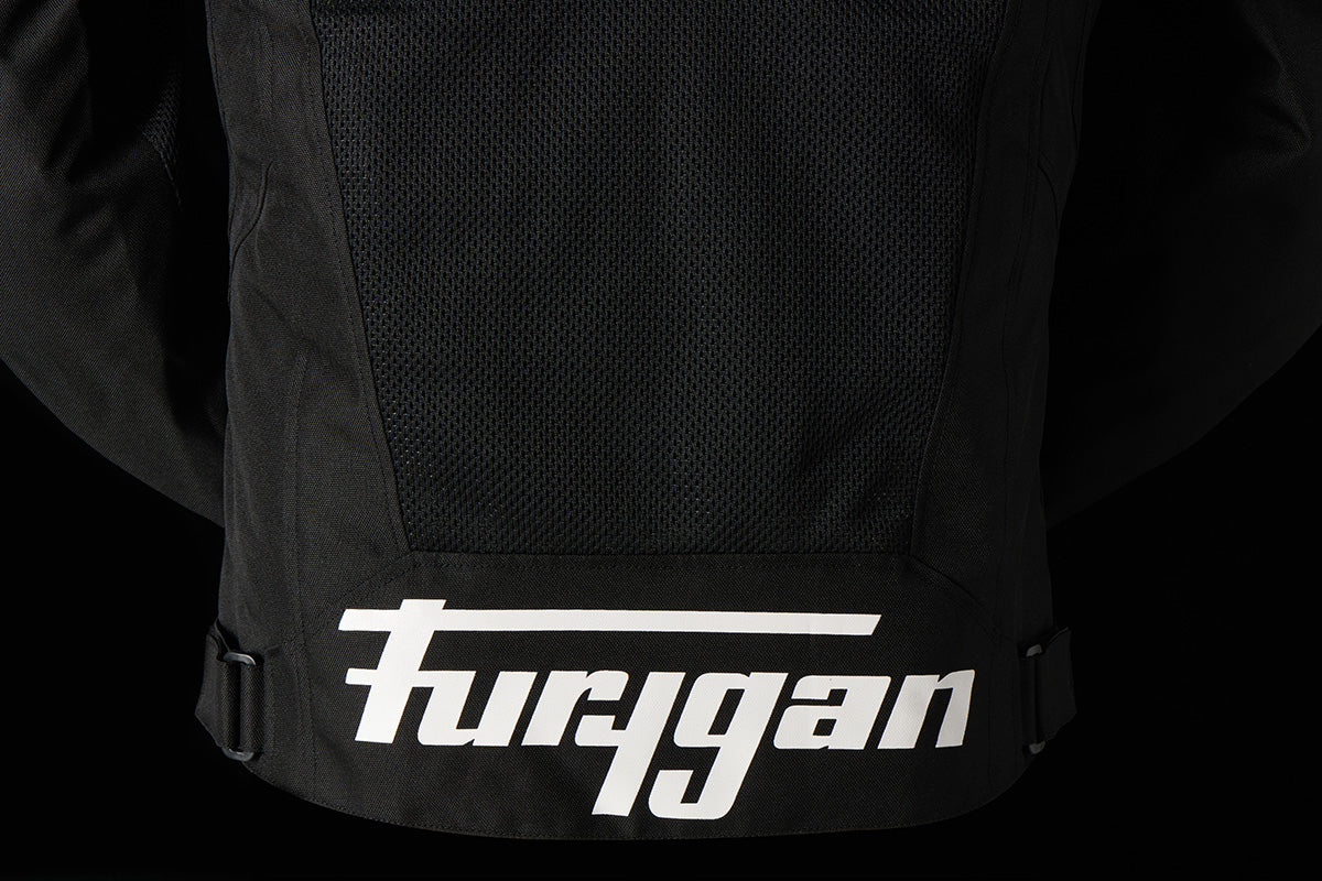 FURYGAN ATOM VENTED EVO-BLACK/WHITE