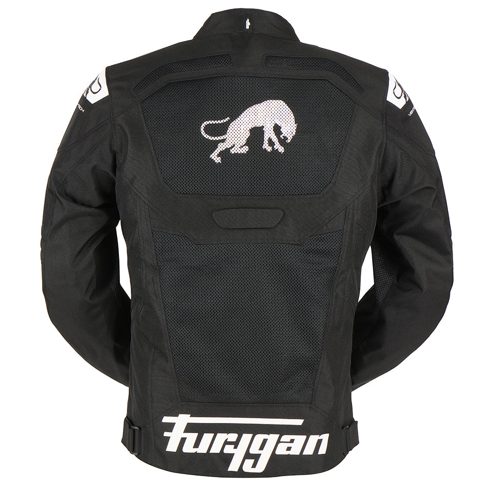 FURYGAN ATOM VENTED EVO-BLACK/WHITE