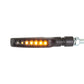 Bike It Sequential LED Pulsar Indicators With Black Body