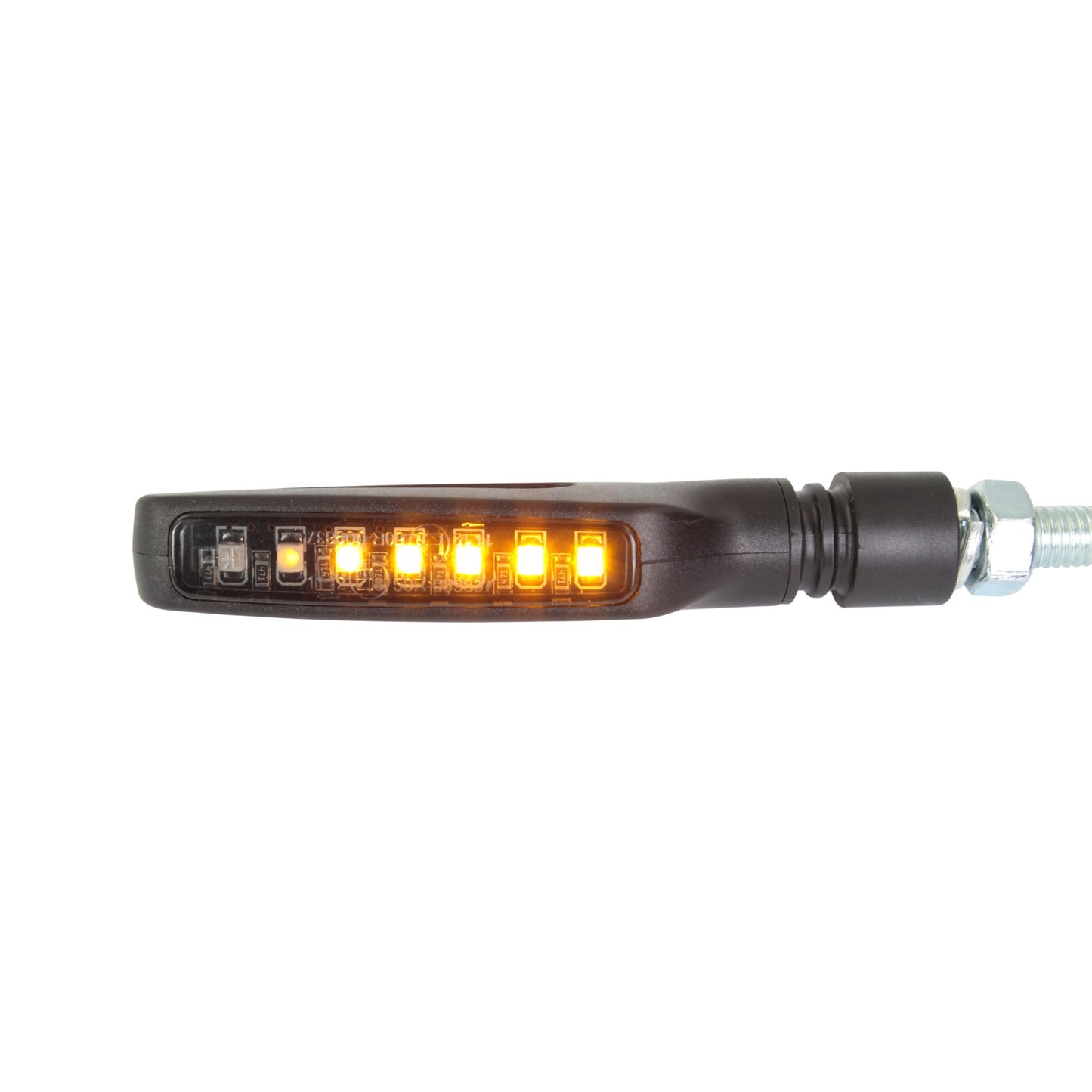 Bike It Sequential LED Pulsar Indicators With Black Body