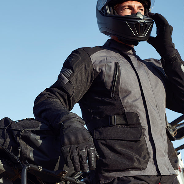 RICHA PHANTOM 3 JACKET BLACK/DARK GREY