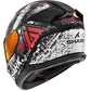 SHARK SKWAL i3 HELLCAT MATT KUR BLACK SILVER RED