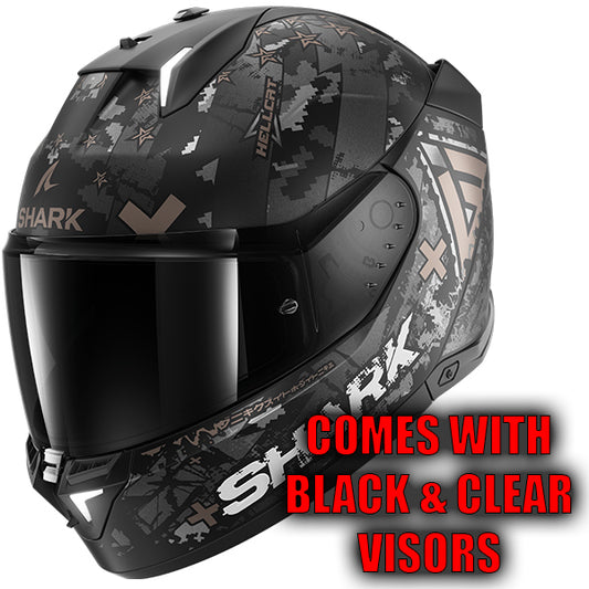 SHARK SKWAL i3 HELLCAT MATT KUA BLACK BRONZE