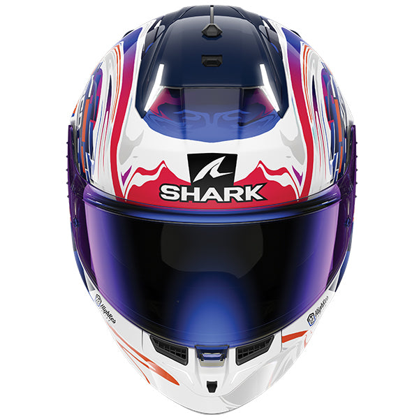 SHARK SKWAL i3 ZARCO GP DE FCE WVB GLOSS WHITE BLUE PINK