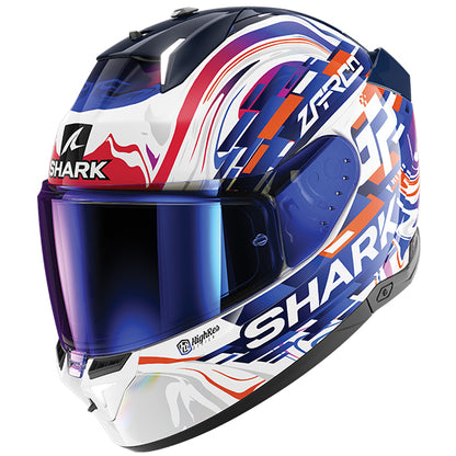 SHARK SKWAL i3 ZARCO GP DE FCE WVB GLOSS WHITE BLUE PINK