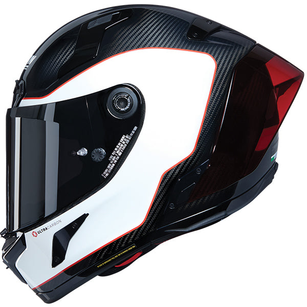 NOLAN X-804 RS ASSO DI PICCHE 343 CARBON WHITE RED