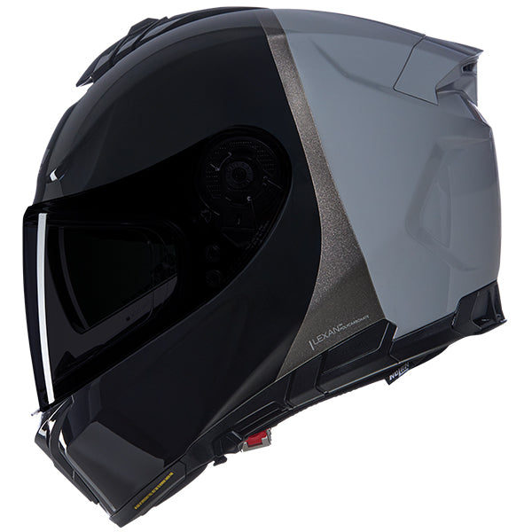 NOLAN N80-8 VERN SPECIALE 343 GLOSS BLACK GREY