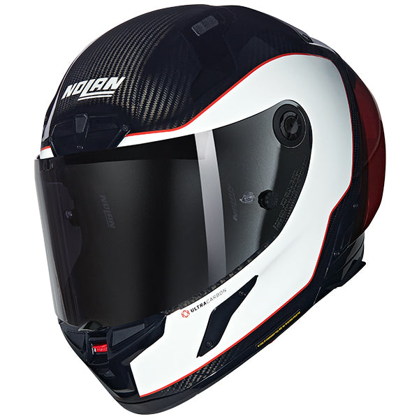 NOLAN X-804 RS ASSO DI PICCHE 343 CARBON WHITE RED