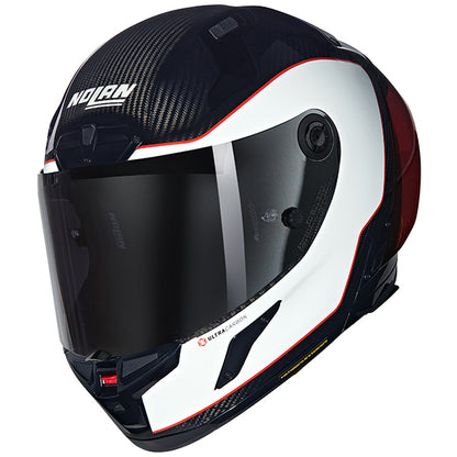 NOLAN X-804 RS ASSO DI PICCHE 343 CARBON WHITE RED