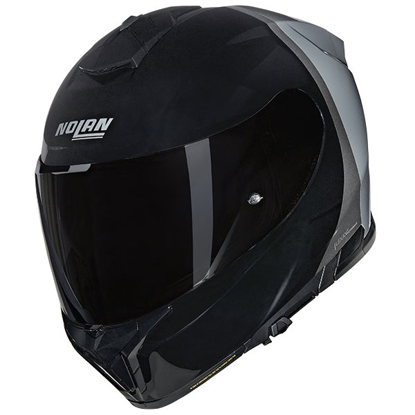 NOLAN N80-8 VERN SPECIALE 343 GLOSS BLACK GREY