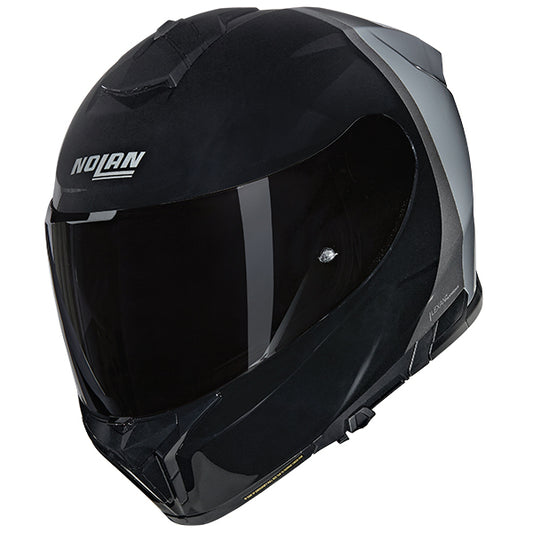 NOLAN N80-8 VERN SPECIALE 343 GLOSS BLACK GREY