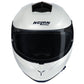 NOLAN N80-8 VERN SPECIALE 344 GLOSS WHIT BLACK SILVER