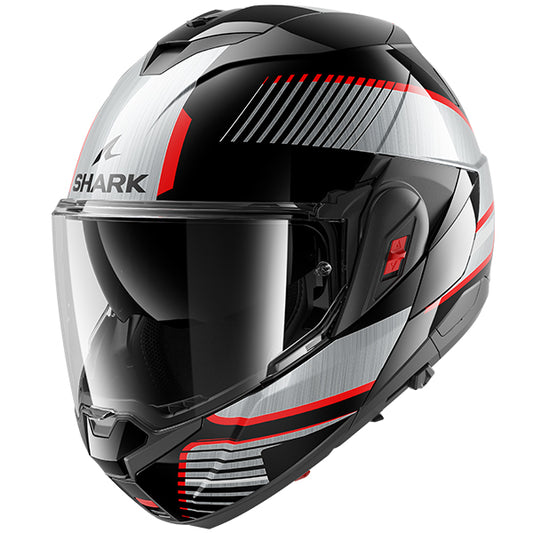 SHARK OXO SIKTER KUS GLOSS BLACK GREY RED