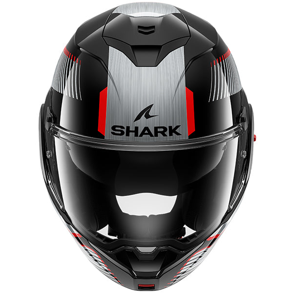 SHARK OXO SIKTER KUS GLOSS BLACK GREY RED