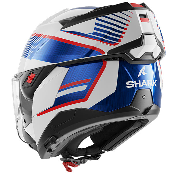 SHARK OXO SIKTER WUB GLOSS WHITE BLUE RED