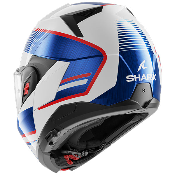 SHARK OXO SIKTER WUB GLOSS WHITE BLUE RED