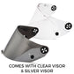 NOLAN X-804 RS ASSO DI PICCHE 343 CARBON WHITE RED
