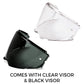 NOLAN N120-1 VERN SPECIALE 341 GLOSS BLACK GREY SILVER