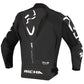 RICHA STRADALE JKT BLK/WHT