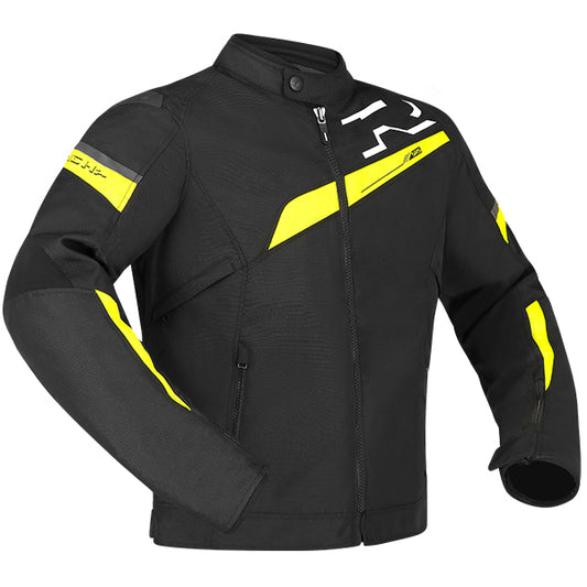 RICHA GOTHAM 3 WP JACKET BLACK/FLUO