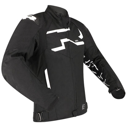 RICHA STRADALE TEX WP JACKET BLK/WHT