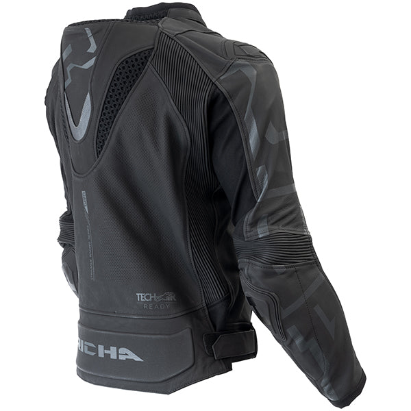 RICHA STRADALE JACKET BLACK/BLACK