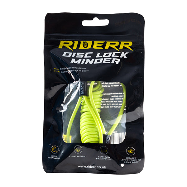 RIDERR DISC LOCK MINDER FLUO