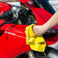 RIDERR 6PCS MICROFIBRE TOWELS YELLOW