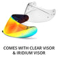 NOLAN N60-6 SPORT IRIDO 334 MATT BLACK