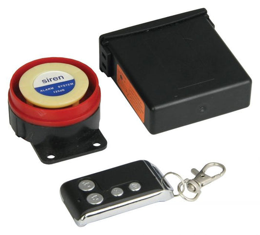 BikeTek 12V Remote Motorcycle Alarm - Basic Model