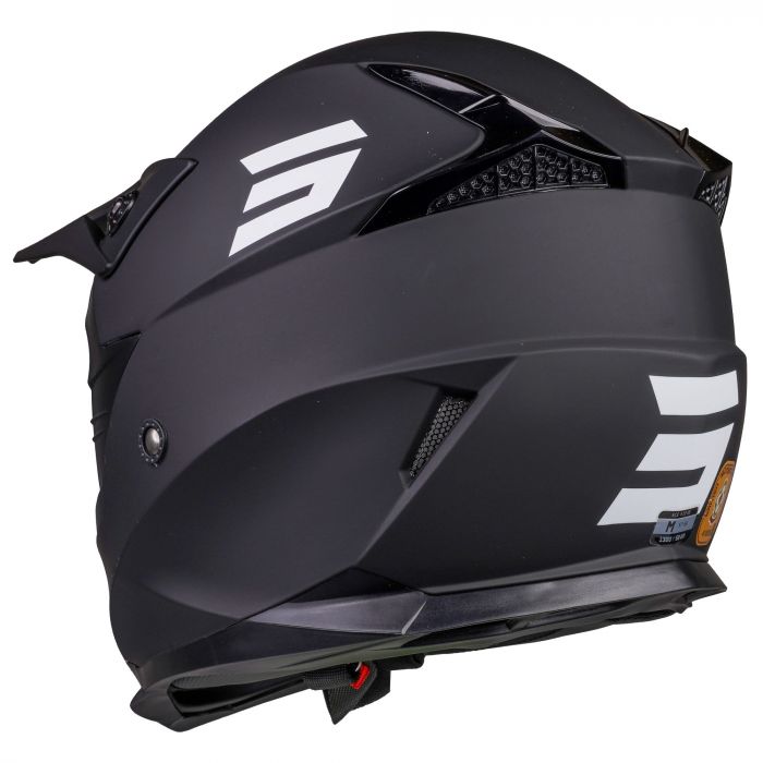 Shot 'Pulse' MX Helmet - Black [Matte]