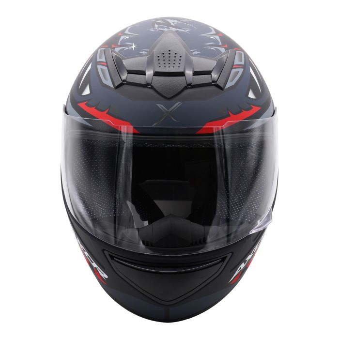 Axor Helmet Rage Full Face - Python Black Grey Red Matt