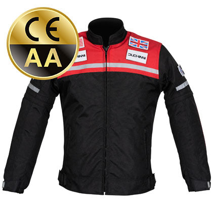 DUCHINNI KIDS GRIP JACKET BLACK-RED