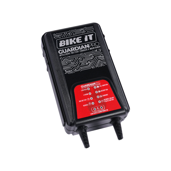 Bike It Guardian Pro 3 Intelligent Battery Charger and Maintainer 12/14.4V 3.8A