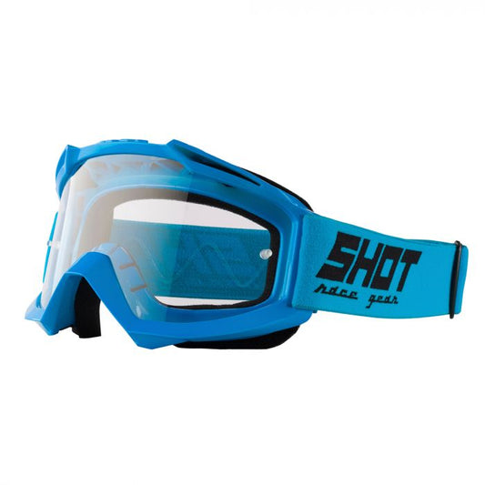 Shot Assault Blue Glossy Goggles