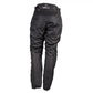 Bike It 'Triple Black' Ultimate Textile Adventure Waterproof Motorcycle Pants/Trousers