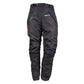 Bike It 'Triple Black' Ultimate Textile Adventure Waterproof Motorcycle Pants/Trousers